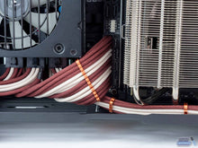 Load image into Gallery viewer, Fractal Terra 24 Pin Paracord Custom Sleeved Cable