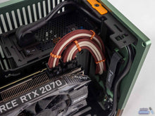 Load image into Gallery viewer, Fractal Terra 8 (6+2) Pin PCIE Paracord Custom Sleeved Cable