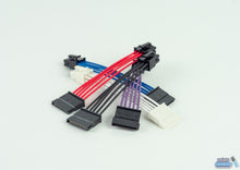 Load image into Gallery viewer, Single SATA Power Unsleeved Custom Cable - Choose Your Length