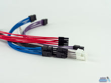 Load image into Gallery viewer, 8 (6+2) Pin PCIE Unsleeved Custom Cable - Choose Your Length