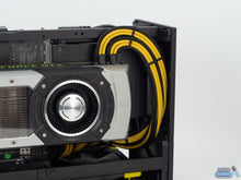 Load image into Gallery viewer, FormD T1 8 (6+2) Pin PCIE Paracord Custom Sleeved Cable