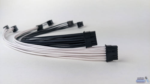 12VHPWR PCIE Unsleeved Custom Cable - Choose Your Length