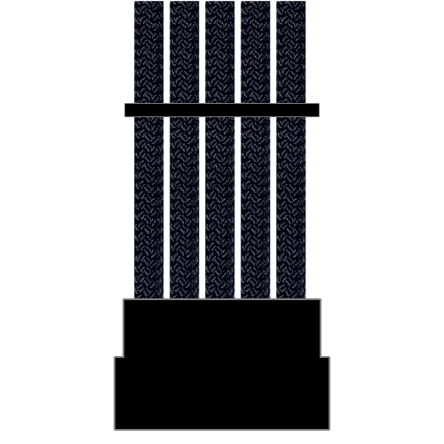 LOUQE Ghost S1 SATA Power Paracord Custom Sleeved Cable