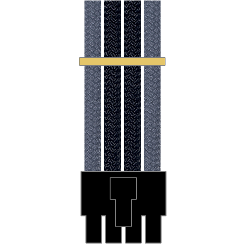 Cooler Master NR200 8 (6+2) Pin PCIE Paracord Custom Sleeved Cable