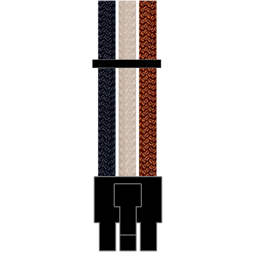 Cooler Master NR200 6 Pin PCIE Paracord Custom Sleeved Cable