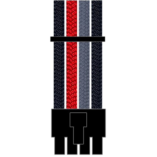 SSUPD Meshlicious 8 (6+2) Pin PCIE Paracord Custom Sleeved Cable