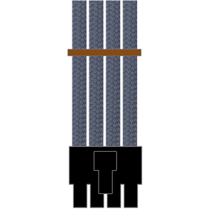 Lian Li x DAN A4-H2O 8 (4+4) Pin CPU/EPS Paracord Custom Sleeved Cable