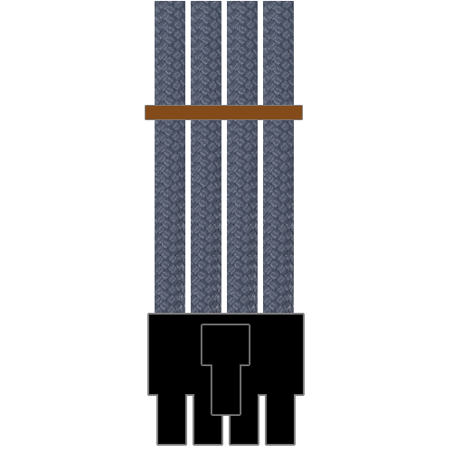 Lian Li x DAN A4-H2O 8 (4+4) Pin CPU/EPS Paracord Custom Sleeved Cable