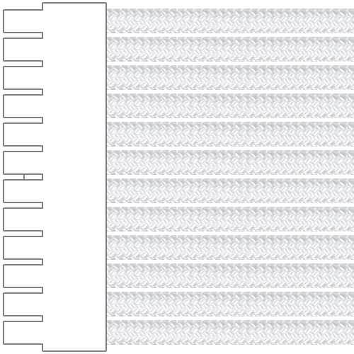 XTIA Xproto 24 Pin Paracord Custom Sleeved Cable