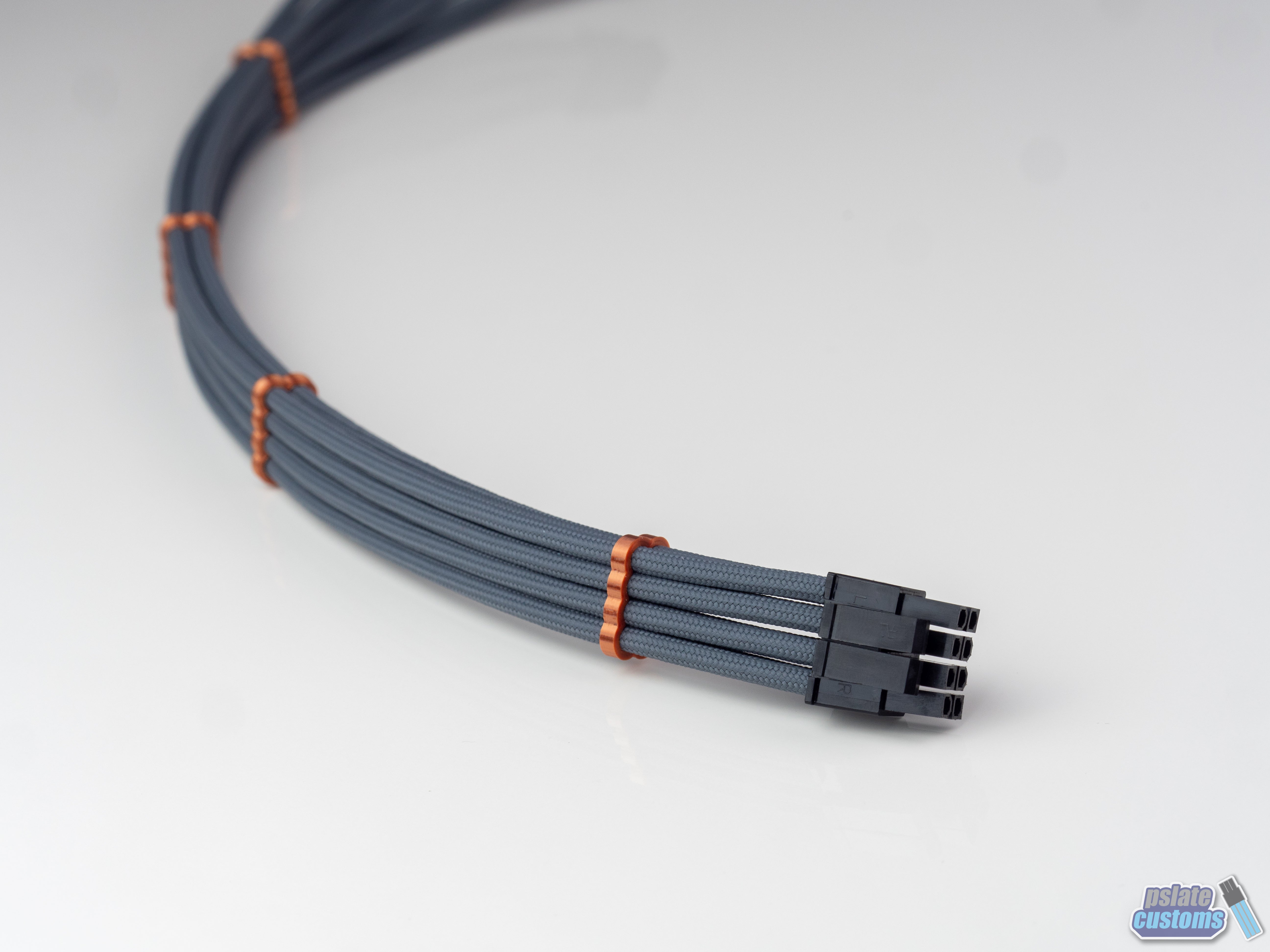 ケーブル・シールド pcocc 4-CONDUCTORS CABLE Cooler Master NR200 8 (4+4) pin CPU/EPS Paracord Custom Sleeved