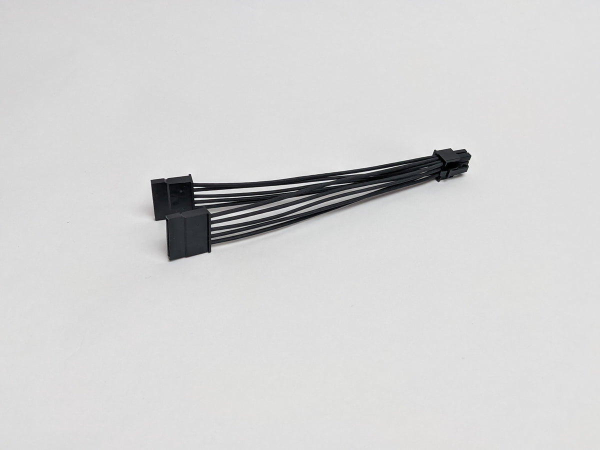 Sliger SM550/SM560/SM570/SM580 Dual SATA Power Unsleeved Custom Cable ...