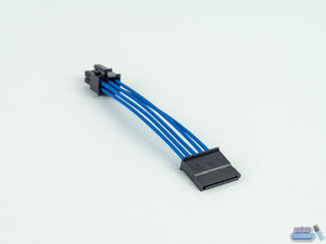 Nouvolo Steck SATA Power Unsleeved Custom Cable